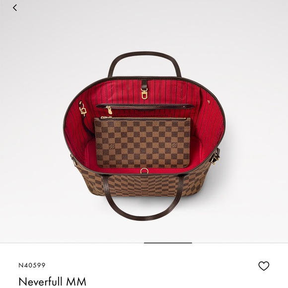 Louis Vuitton Handbags - Louis Vuitton Neverfull MM insert pouchette. POUCHETTE ONLY. Bag is NOT INCLUDED